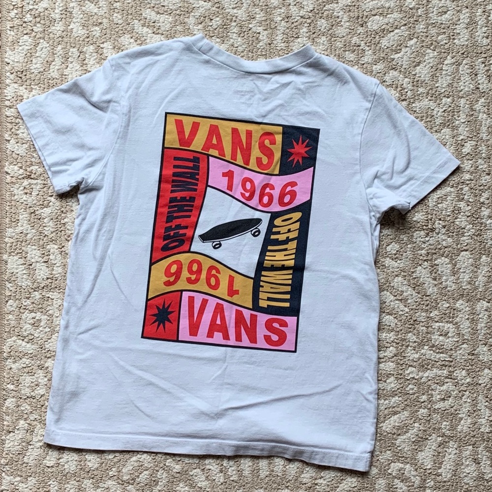 Pacsun Vans White Tee